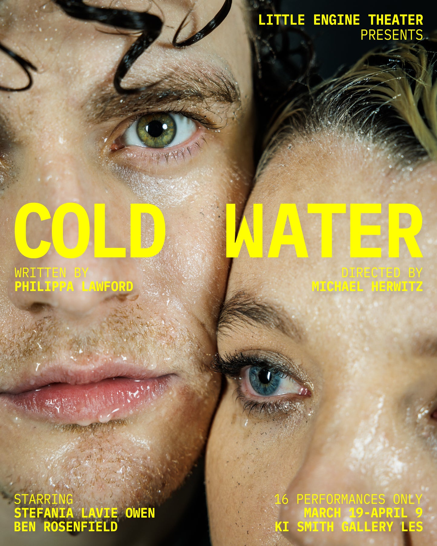 TICKETS FOR "COLD WATER" BY PHILIPPA LAWFORD